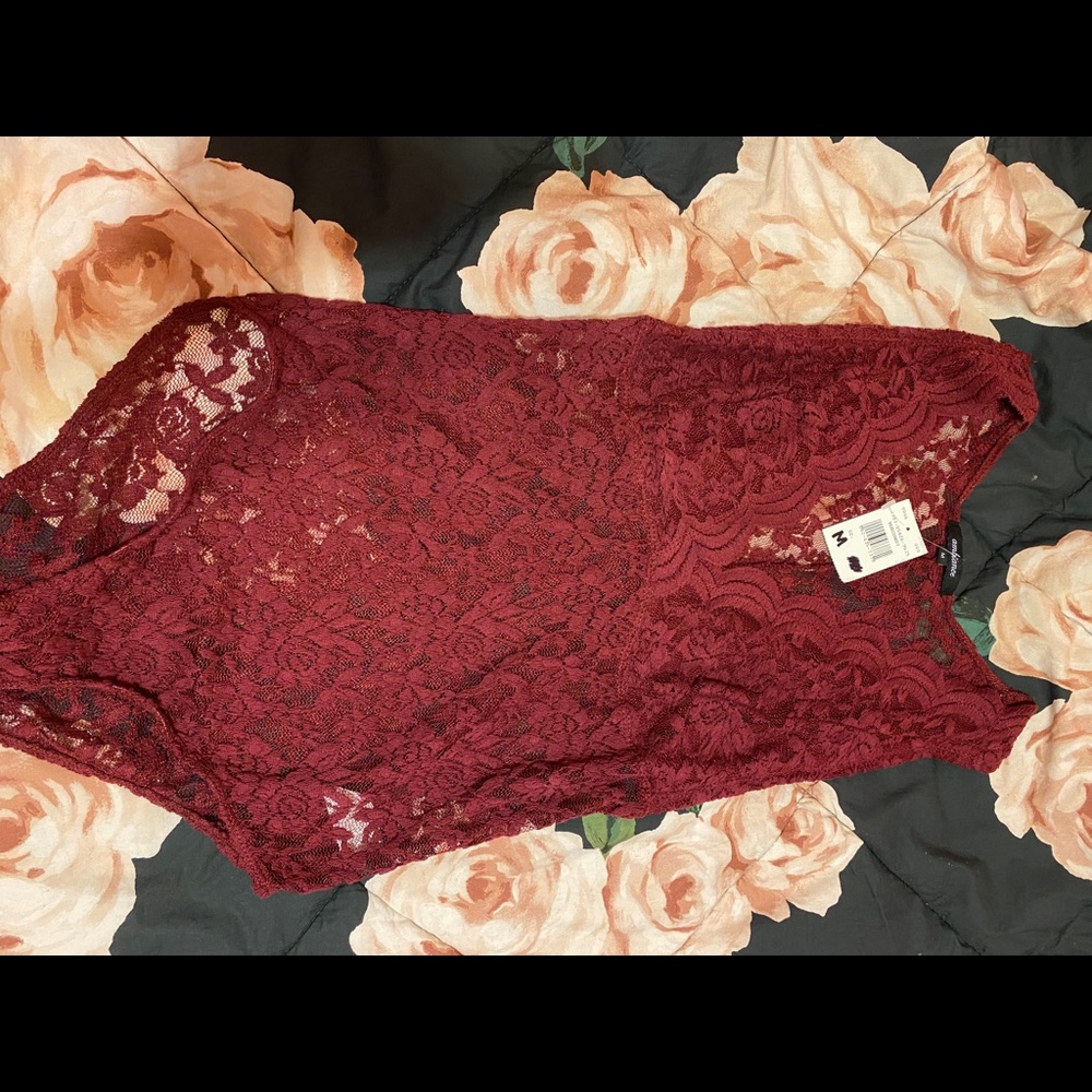 LACE BODY SUIT